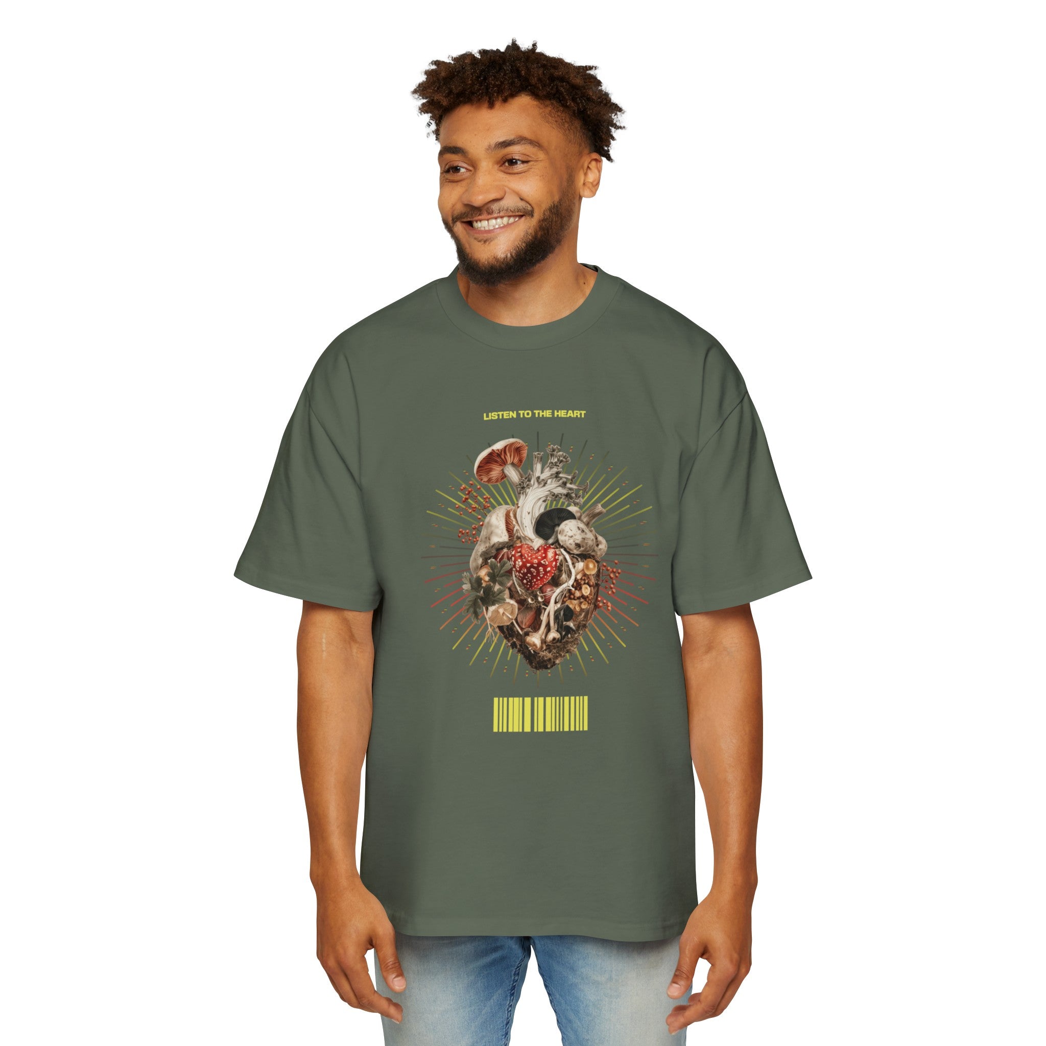 Heart Knows, Heart Listens - Oversized Psychonauts Tee