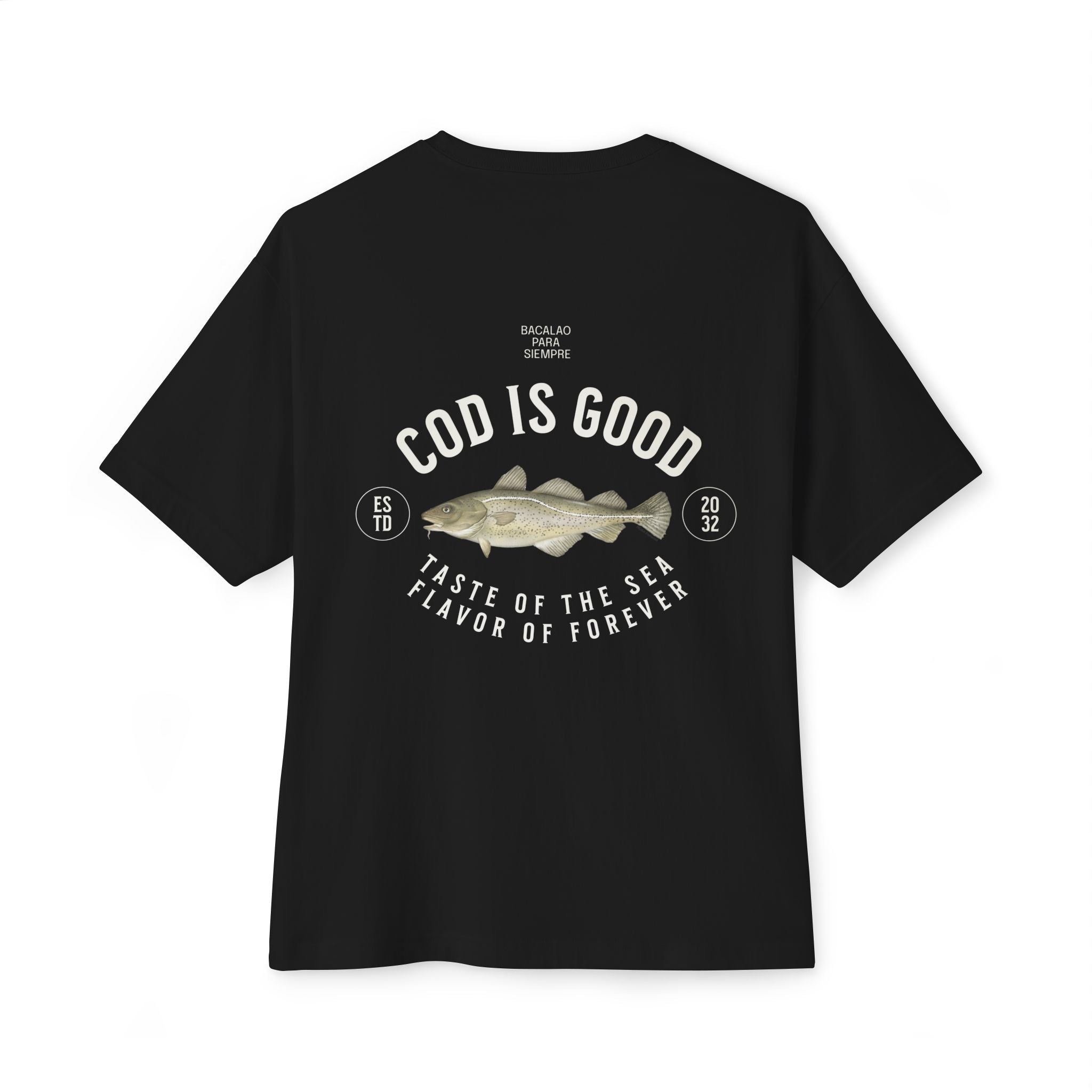 Cod is Good(Oversized Back-print Tee)