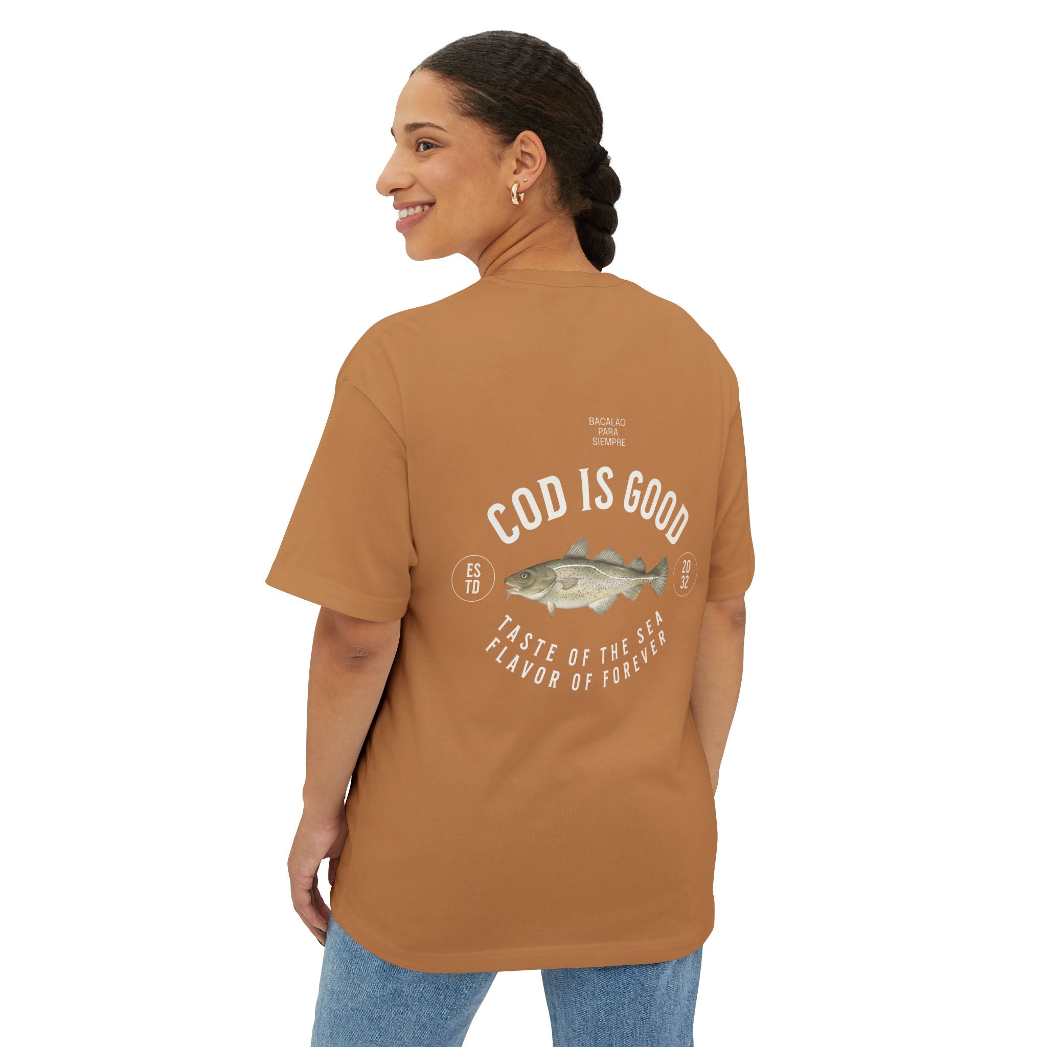 Cod is Good(Oversized Back-print Tee)