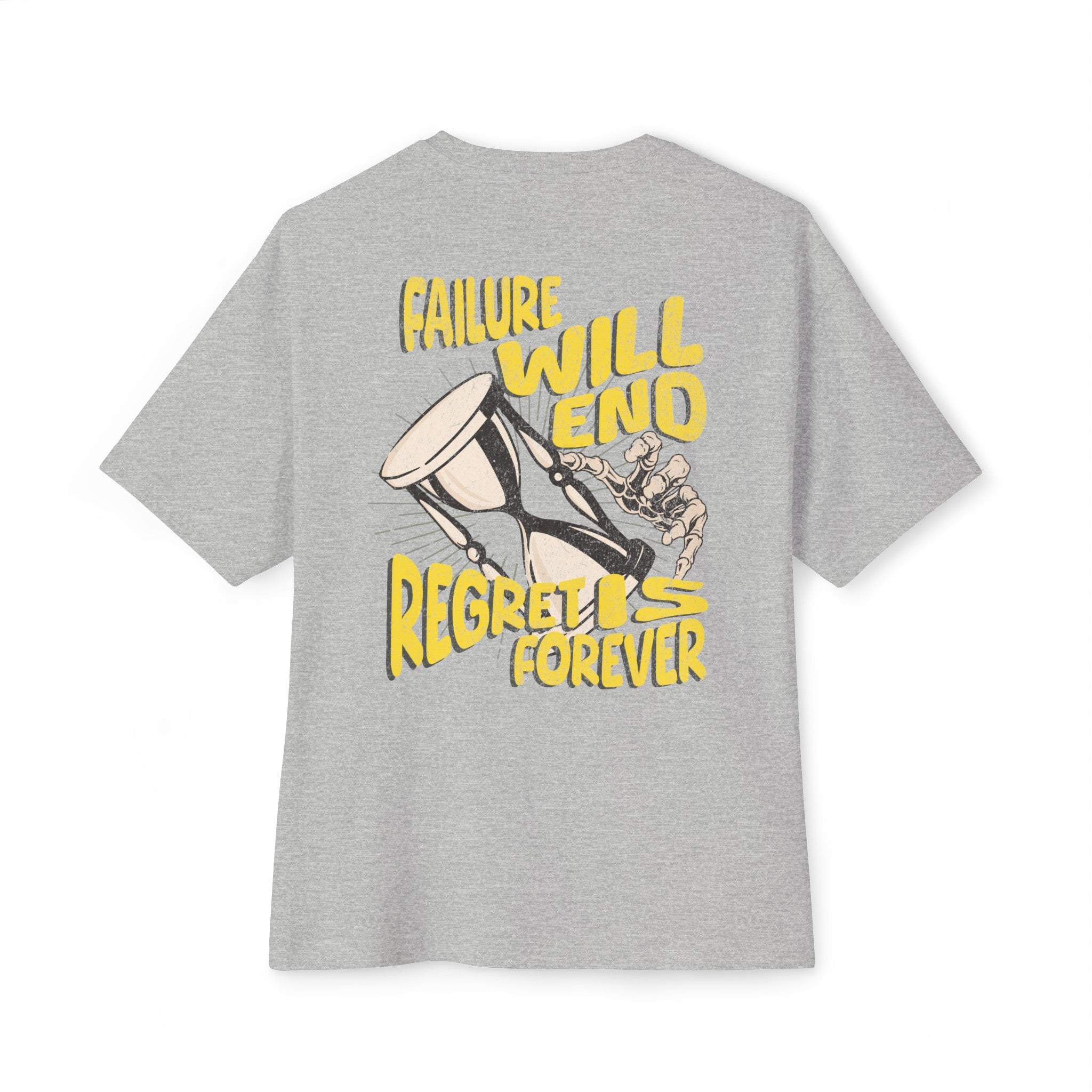 A+ Failure Vs  Regret (Back Print) Tee