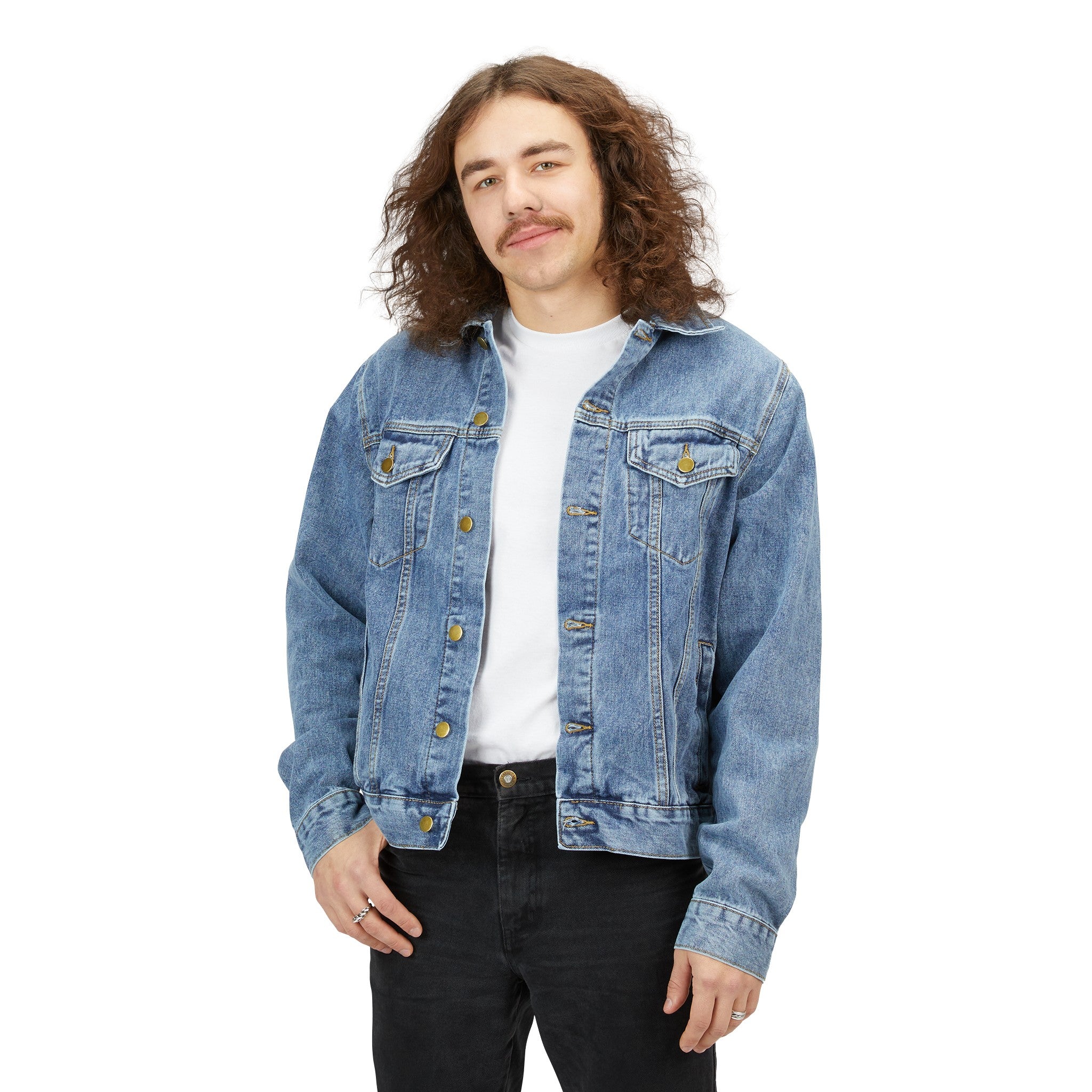 The Secret SocieTee Official - Men's Denim Jacket