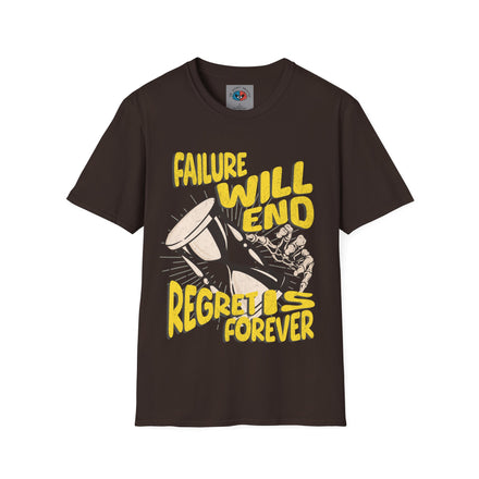 A+ Failure Vs Regret (BackPrint) Soft Tee