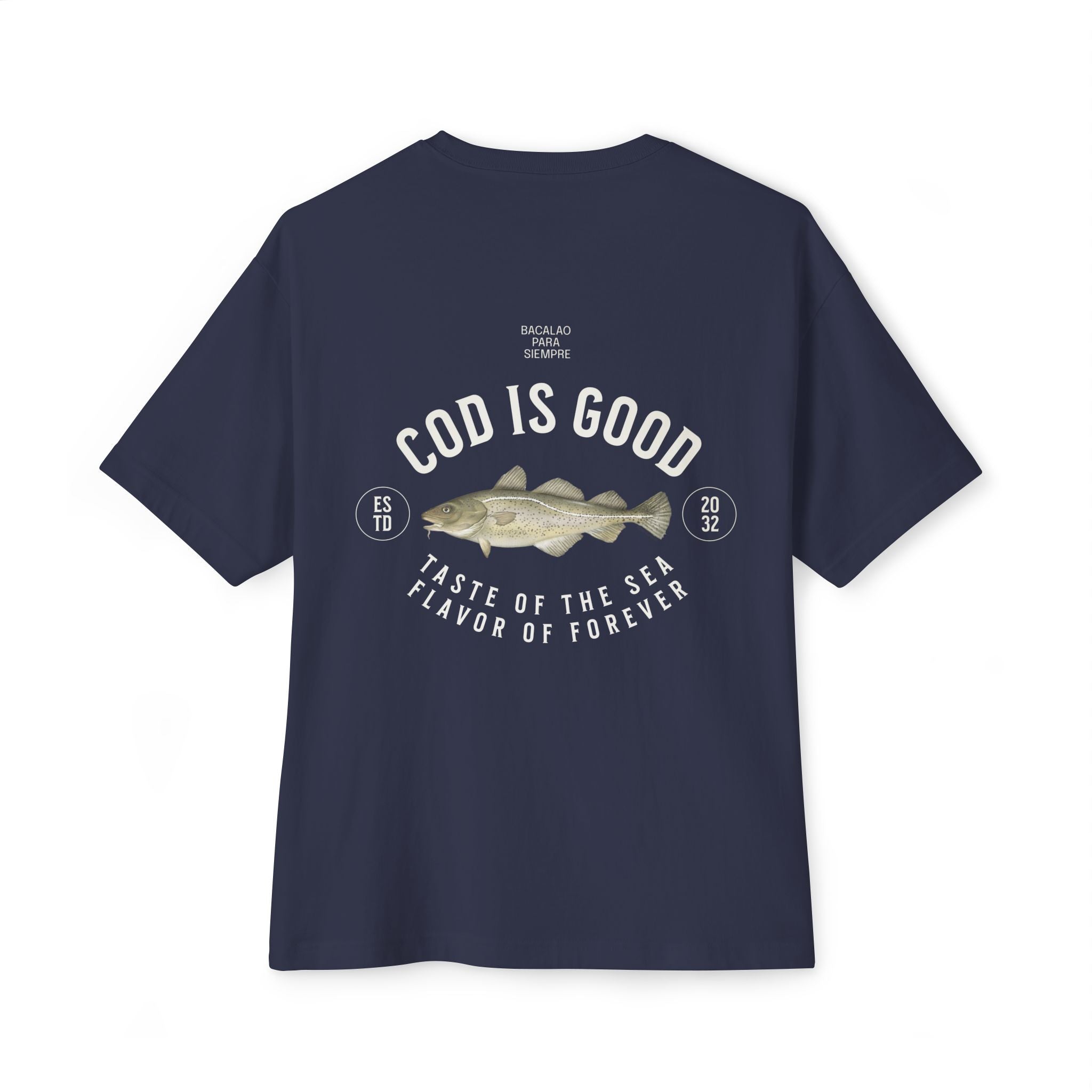 Cod is Good(Oversized Back-print Tee)