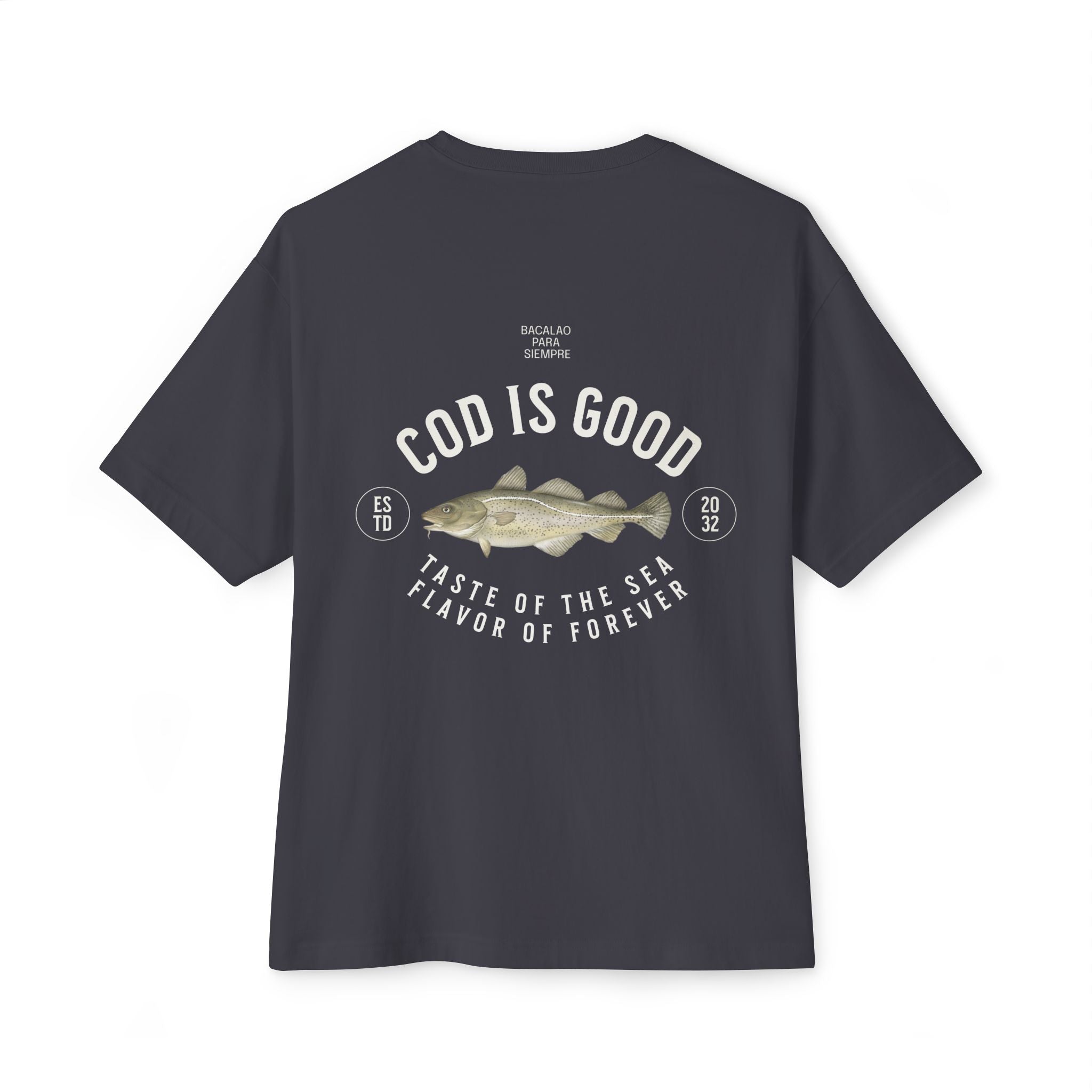 Cod is Good(Oversized Back-print Tee)