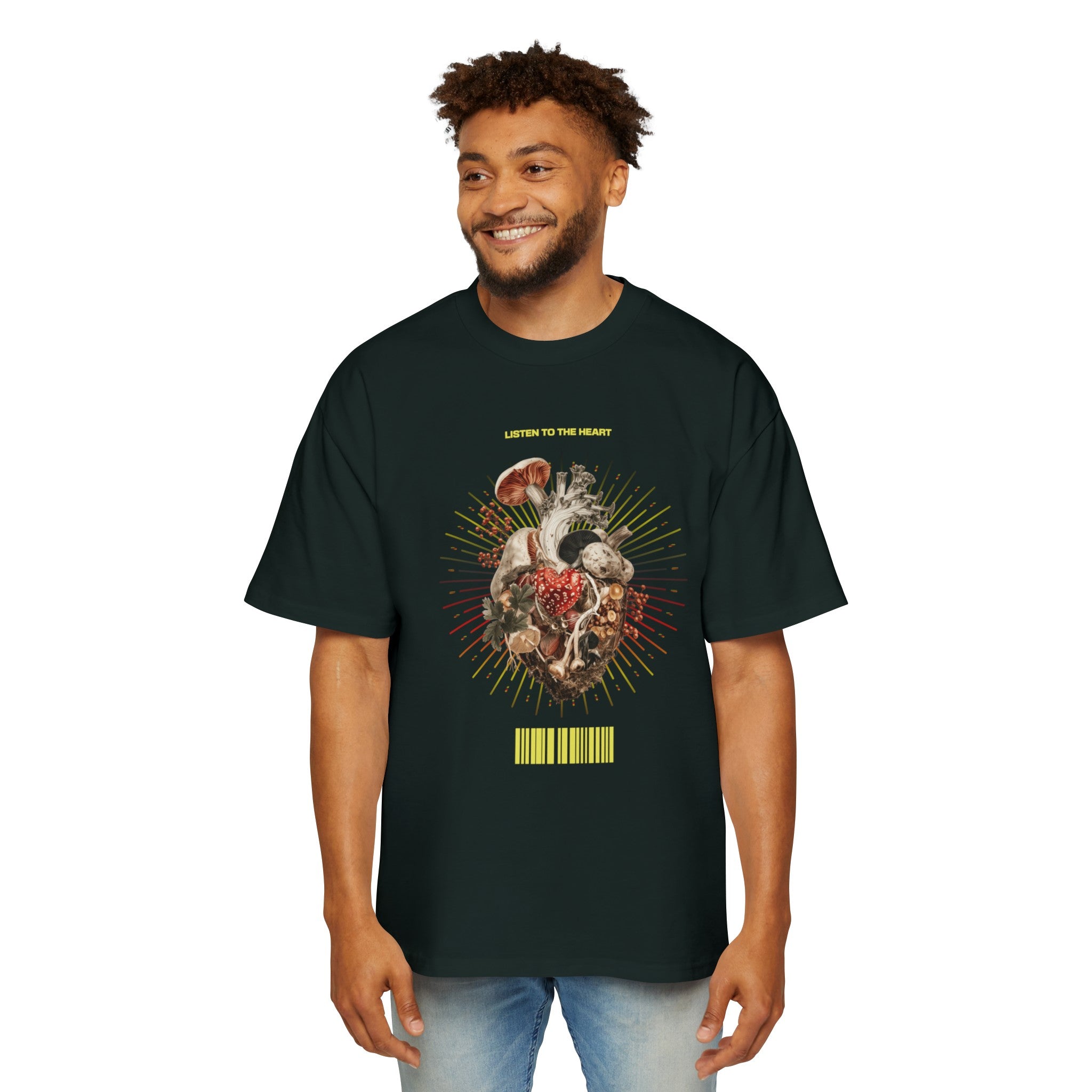 Heart Knows, Heart Listens - Oversized Psychonauts Tee