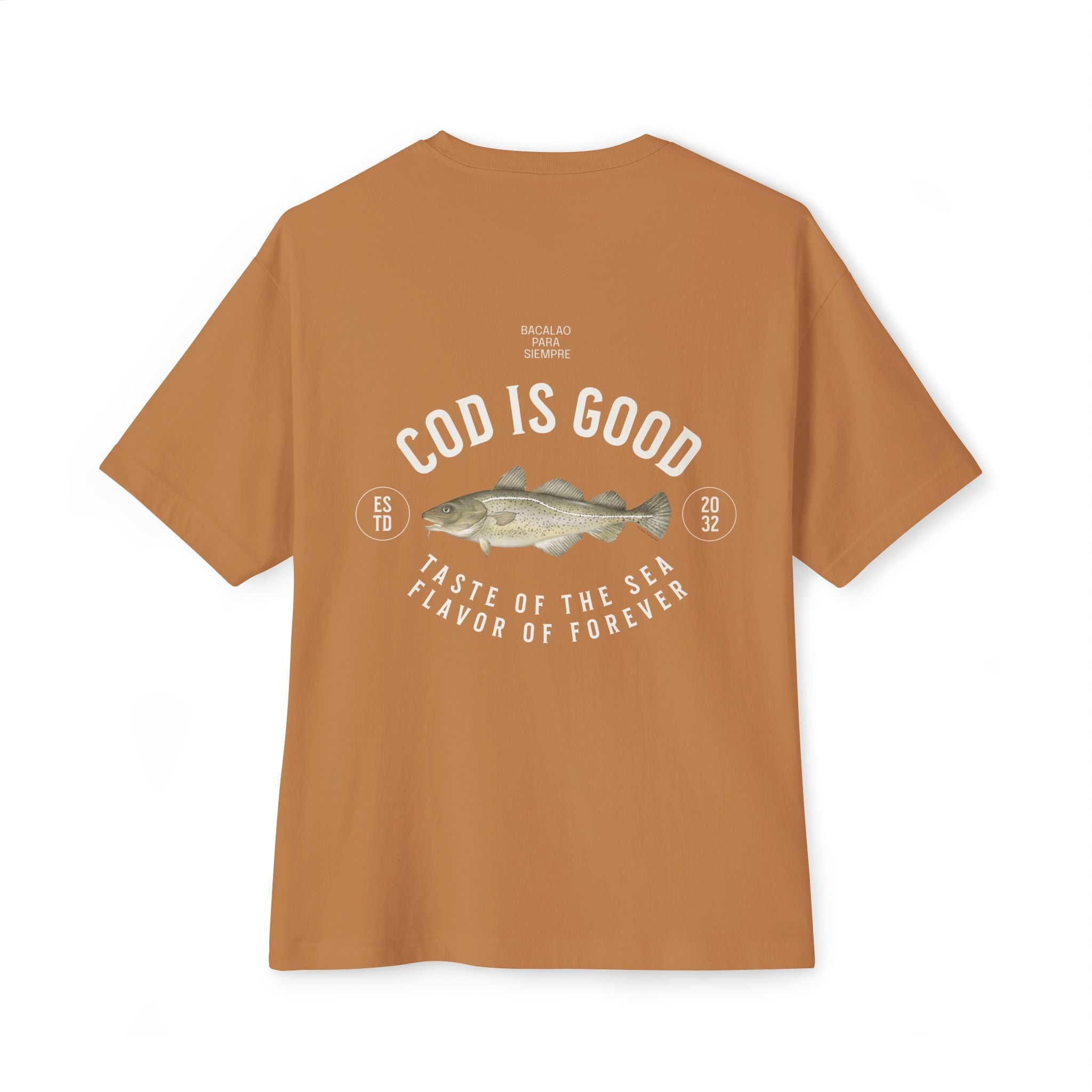 Cod is Good(Oversized Back-print Tee)